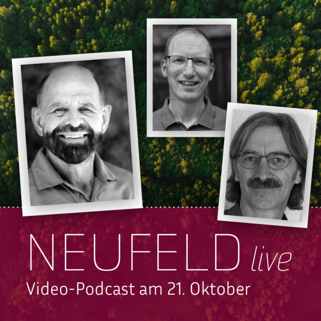Lektor Dr. Thomas Baumann und Verleger David Neufeld stellen im Video-Podcast monatlich live Bücher aus unserem Programm vor.

Am Mittwoch, 21. Oktober 2026 ist Dr. Timothy J. Geddert unser Gast.
Im Gepäck hat er sein neues Buch Verborgene Schätze – Eine Entdeckungsreise durchs Markusevangelium.

Geddert, 1952 in Kanada geboren, war Professor für Neues Testament. Dabei hat er sich die Neugier erhalten, selbst in bekannten Texten immer noch Neues zu entdecken. 
Als Verlag sind wir außerdem begeistert davon, wie er seine Leserinnen und Leser immer wieder 
dazu ermutigt, die Bibel selbst zu lesen und eigene Entdeckungen zu machen.

Er lebt in Kalifornien, ist aber häufig in Europa – auch weil seine Frau Gertrud aus Deutschland stammt. Das erste Buch im Neufeld Verlag 2004 stammt übrigens auch aus seiner Feder …

Unser Gespräch beginnt um 19.00 Uhr und dauert eine halbe Stunde. 

Wir freuen uns auf euch!

https://www.neufeld-verlag.de/blog/live/

#markusevangelium #buchautor #podcasts #neufeldverlag